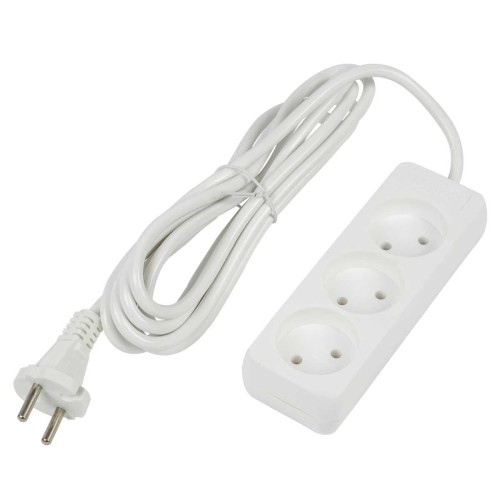 Удлинитель Uniel Ultra 3гн х 3м б/з S-CU3-3 White UL-00009982, купить в Минске по самой низкой цене