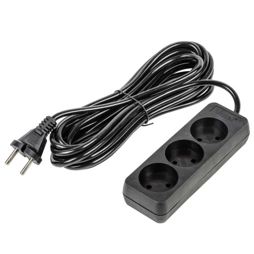 Удлинитель Uniel Ultra 3гн х 5м б/з S-CU3-5 Black UL-00009985, купить в Минске по самой низкой цене