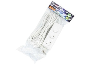 Удлинитель Uniel Ultra 3гн х 10м б/з S-CU3-7 White UL-00009986