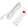 Удлинитель Uniel Ultra 3гн х 10м б/з S-CU3-7B White UL-00009997, купить в Минске по самой низкой цене