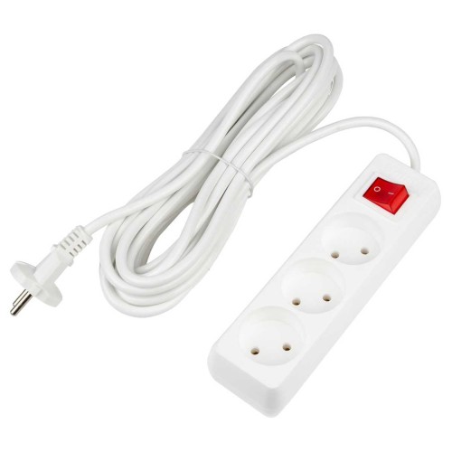 Удлинитель Uniel Ultra 3гн х 10м б/з S-CU3-7B White UL-00009997, купить в Минске по самой низкой цене