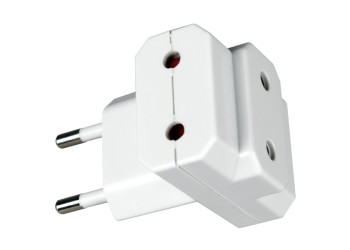 Переходник сетевой Uniel 3гн б/з Стандарт S-ES3-10T 06705