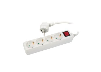 Удлинитель Uniel 4гн х 3м с/з + выкл Стандарт S-GCD4-3B 02927