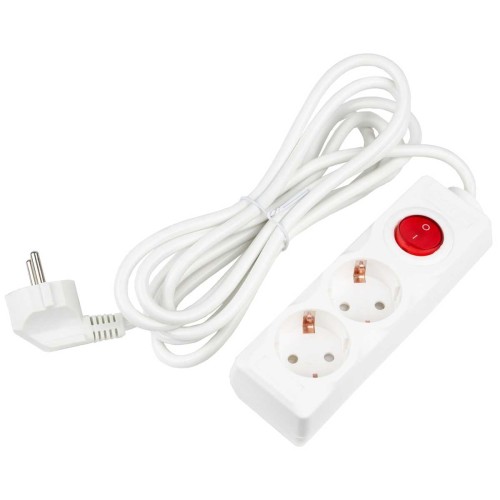 Удлинитель Uniel Ultra 2гн х 3м с/з S-GCU2-3B White UL-00010010, купить в Минске по самой низкой цене