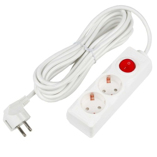 Удлинитель Uniel Ultra 2гн х 5м с/з S-GCU2-5B White UL-00010012, купить в Минске по самой низкой цене