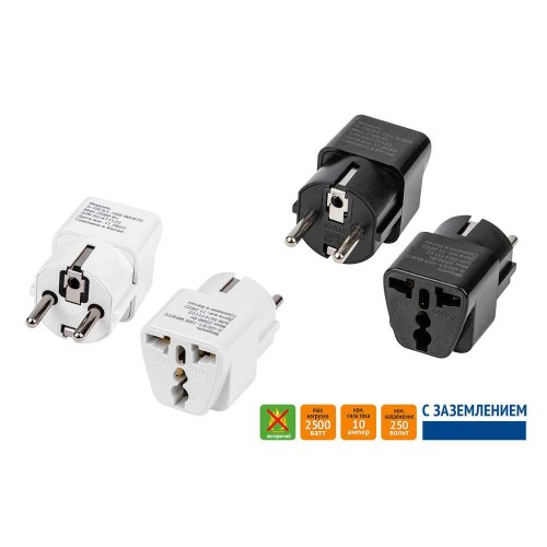 Переходник сетевой Uniel 1гн с/з S-GES1-10S Black UL-00010562, купить в Минске по самой низкой цене