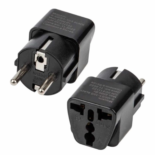 Переходник сетевой Uniel 1гн с/з S-GES1-10S Black UL-00010562, купить в Минске по самой низкой цене