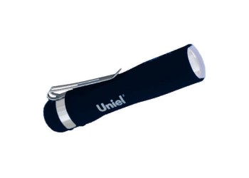 Карманный светодиодный фонарь Uniel от батареек 95х20 25 лм S-LD045-B Black UL-00000207