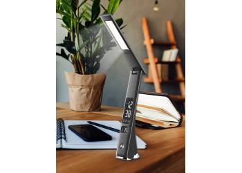 Настольная лампа Uniel TLD-567 Black/LED/300Lm/4500K/Dimmer UL-00006770