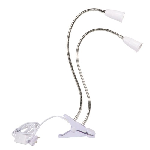 Настольная лампа Uniel ФитоЛето TLI-281 White E27x2 Plant UL-00010305, купить в Минске по самой низкой цене