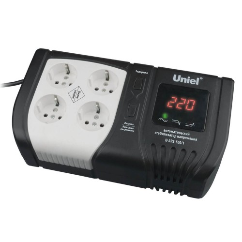 Стабилизатор напряжения Expert Uniel 500ВА U-ARS-500/1 09621, купить в Минске по самой низкой цене