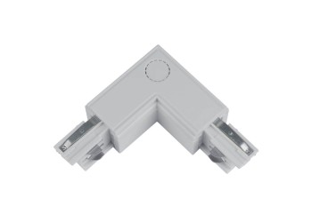 Соединитель для шинопроводов L-образный внутренний Uniel UBX-A22 Silver 09767