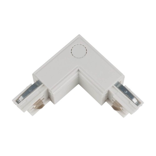 Соединитель для шинопроводов L-образный внутренний Uniel UBX-A22 White 09765, купить в Минске по самой низкой цене