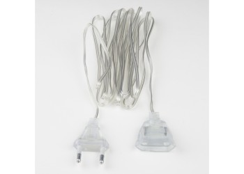 Удлинитель для гирлянд Uniel UCX-Y25/10W-200 Clear UL-00007299
