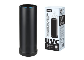 Ультрафиолетовый бактерицидный рециркулятор Uniel UDG-T30A UVCB Black UL-00007696