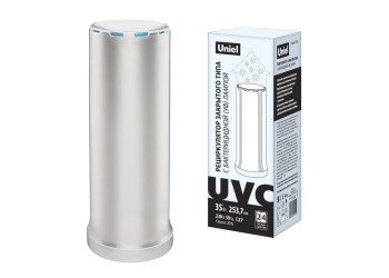 Ультрафиолетовый бактерицидный рециркулятор Uniel UDG-T30A UVCB White UL-00007695
