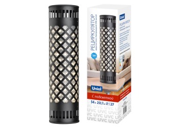 Ультрафиолетовый бактерицидный рециркулятор Uniel UDG-V100A UVCB/4000K D01 Black UL-00007821