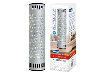 Ультрафиолетовый бактерицидный рециркулятор Uniel UDG-V100A UVCB/4000K D02 Grey UL-00007823