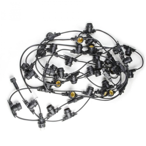 Уличная гирлянда Uniel 230V черный UDL-K121 10/E27/5M 5C IP65 Black Belt-Light UL-00007150, купить в Минске по самой низкой цене