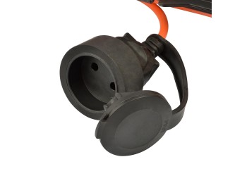 Удлинитель Uniel 1гн х 10м б/з UG /UCK-1N/2x1,00/10M/F IP44 Orange UL-00009867