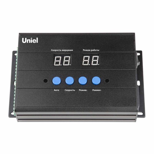 Контроллер DMX для RGB прожектора ULF-L52 Uniel ULC-L52 RGB/DC24V Black UL-00008371, купить в Минске по самой низкой цене