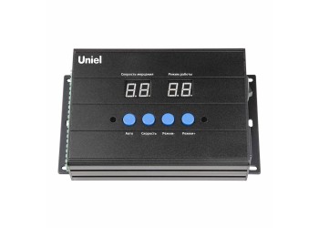 Контроллер DMX для RGB прожектора ULF-L52 Uniel ULC-L52 RGB/DC24V Black UL-00008371