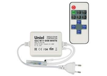 Контроллер для светодиодных одноцветных лент 220В Uniel ULC-N11-Dim White UL-00002277