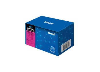Уличная светодиодная гирлянда Uniel бахрома 220V синий ULD-B2007-100/TTK Blue IP44 UL-00007207