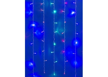 Светодиодная гирлянда Uniel бахрома 230V разноцветный ULD-B3010-200/DTA Multi IP20 UL-00002270