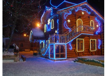 Светодиодная гирлянда Uniel бахрома 230V синий ULD-B3010-200/SWK Blue IP67 UL-00002329