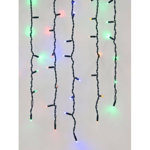 Уличная светодиодная гирлянда Uniel бахрома 220V разноцветный ULD-B3010-200/TBK Multi IP67 UL-00003933, купить в Минске по самой низкой цене