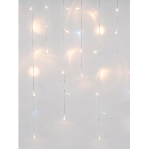 Уличная светодиодная гирлянда Uniel бахрома 220V теплый белый-белый ULD-B3010-200/TTK Warmwhite-White IP44 UL-00003949, купить в Минске по самой низкой цене