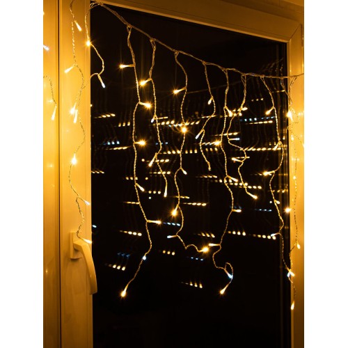 Уличная светодиодная гирлянда Uniel бахрома 220V теплый белый-белый ULD-B3010-200/TTK Warmwhite-White IP44 UL-00003949, купить в Минске по самой низкой цене