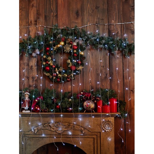 Светодиодная гирлянда Uniel занавес 220V теплый белый ULD-C1515-160/DTA Warm White IP20 UL-00005269, купить в Минске по самой низкой цене