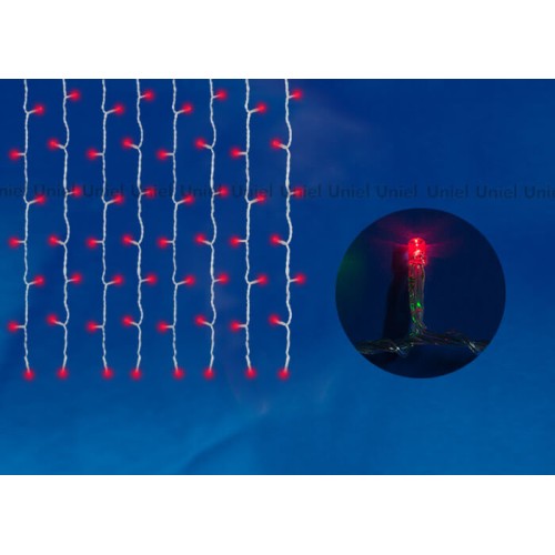 Светодиодная гирлянда Uniel занавес 220V красный ULD-C2030-240/DTA RED IP20 06741, купить в Минске по самой низкой цене