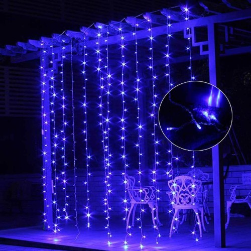 Уличная светодиодная гирлянда Uniel занавес 220V синий ULD-C2030-240/TBK Blue IP67 UL-00003936, купить в Минске по самой низкой цене