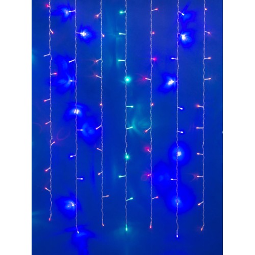 Уличная светодиодная гирлянда Uniel занавес 220V синий ULD-C3020-240/STK Blue IP44 UL-00007211, купить в Минске по самой низкой цене