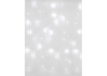Уличная светодиодная гирлянда Uniel занавес 220V белый ULD-C3020-240/STK White IP44 UL-00007213