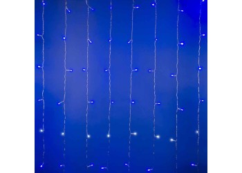 Уличная светодиодная гирлянда Uniel занавес 220V синий/белый ULD-C3020-240/TTK Blue-White IP44 UL-00007214