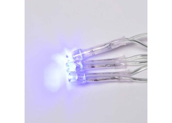 Уличная светодиодная гирлянда Uniel занавес 220V синий/белый ULD-C3020-240/TTK Blue-White IP44 UL-00007214