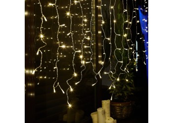 Светодиодная гирлянда Uniel ULD-C3020-384/DTA/RC WARM WHITE UL-00008561