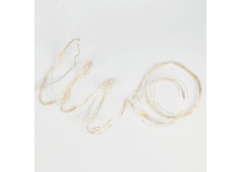 Светодиодная гирлянда Uniel ULD-E0200-200/STB/3AA WARM WHITE IP44 UL-00008667