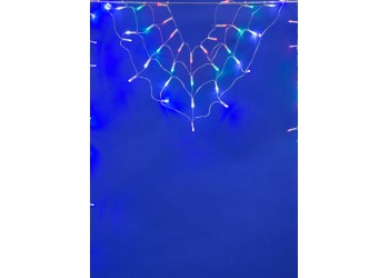 Светодиодная гирлянда Uniel занавес Радуга 220V разноцветный ULD-E1906-180/DTK MULTI IP20 RAINBOW-2 UL-00001411