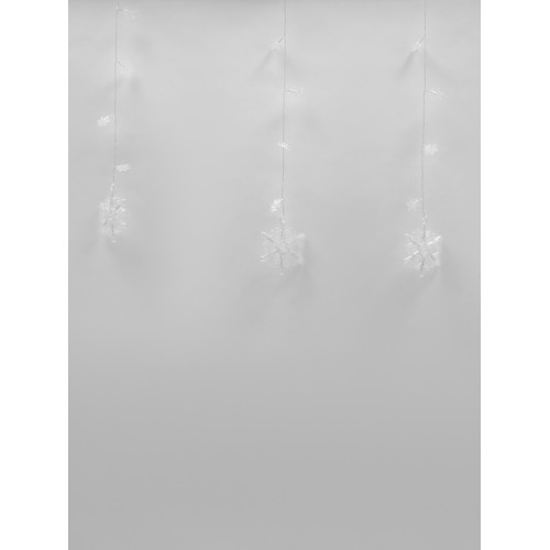 Светодиодная гирлянда Uniel занавес 220V белый ULD-E2706-100/DTA White IP20 SNOWFALL 11129, купить в Минске по самой низкой цене