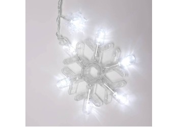 Светодиодная гирлянда Uniel занавес 220V белый ULD-E2706-100/DTA White IP20 SNOWFALL 11129