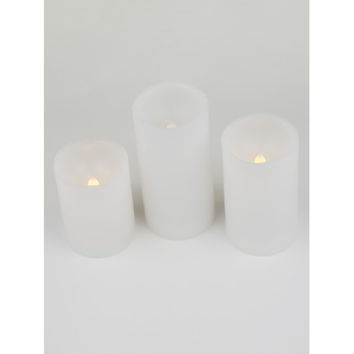 Фигурка светодиодная «Свеча» 7,5х15,1см Uniel ULD-F050 Warm White Candle Set3 UL-00007256, купить в Минске по самой низкой цене