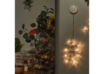 Подвесной светодиодный светильник «Олень» Uniel ULD-H1419-010/STA/3AAA Warm White IP20 Deer UL-00007252