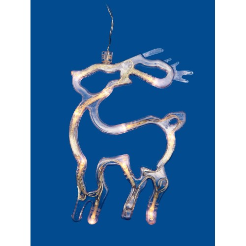 Подвесной светодиодный светильник «Олень» Uniel ULD-H1419-010/STA/3AAA Warm White IP20 Deer UL-00007252, купить в Минске по самой низкой цене