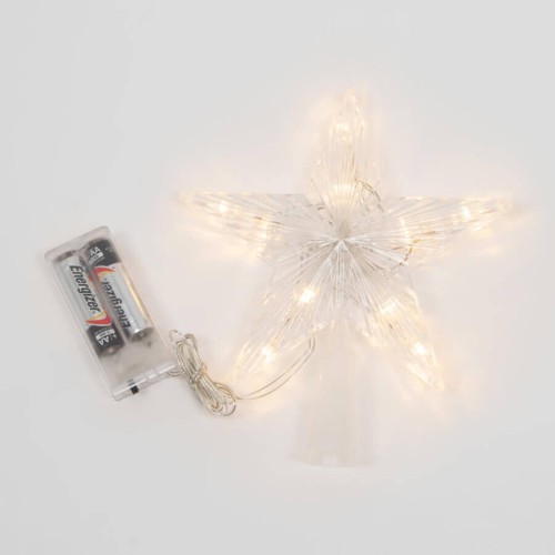 Украшение светодиодное Uniel Звезда-2 теплый белый ULD-H1515-010/STB/2AA Warm White Star-2 UL-00005761, купить в Минске по самой низкой цене