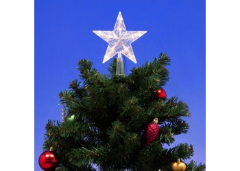 Украшение светодиодное Uniel Звезда-2 теплый белый ULD-H1515-010/STB/2AA Warm White Star-2 UL-00005761